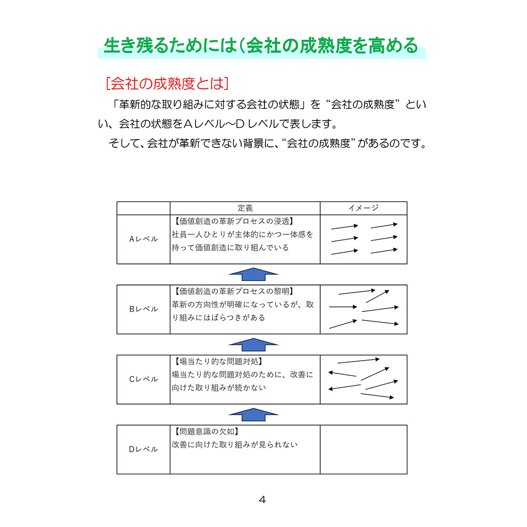 成熟度向上への道