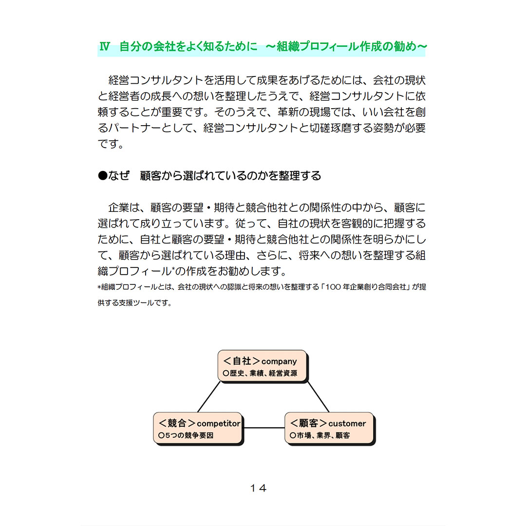 コンサルタントの活用
